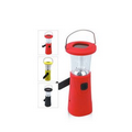 Hand Crank LED Solar Power Rechargeable Camping Lantern